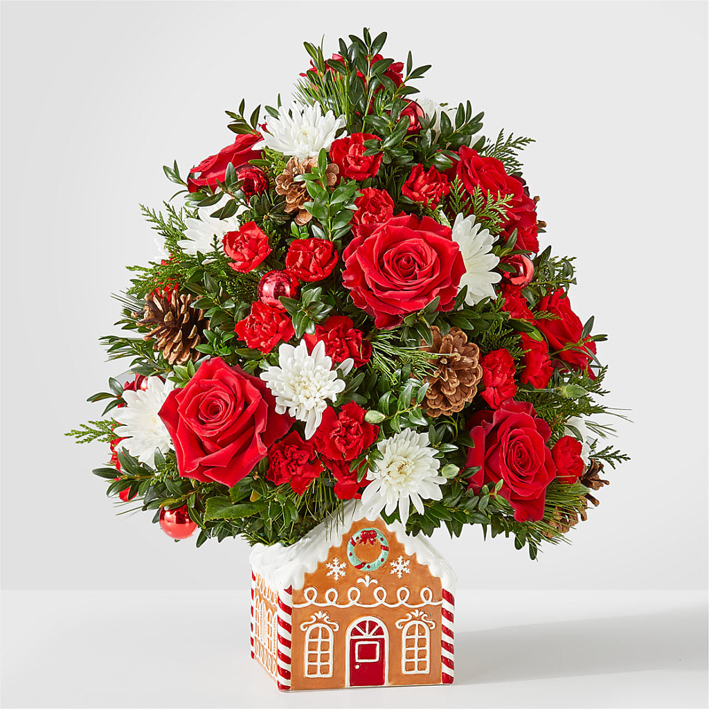 Spiced Gingerbread Tree – Kiss Floral Llc, Conshohocken PA