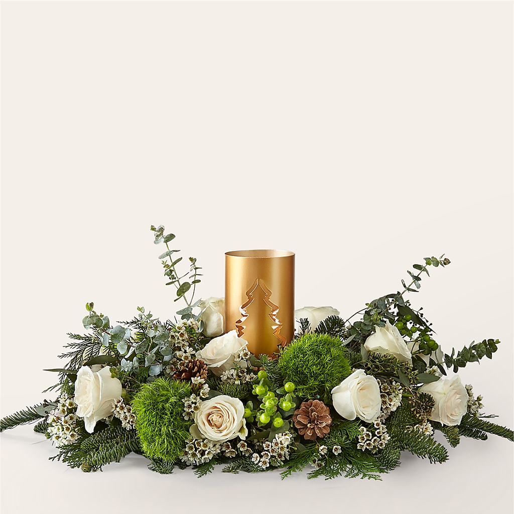 Chestnuts Roasting Centerpiece – Kiss Floral Llc, Conshohocken PA