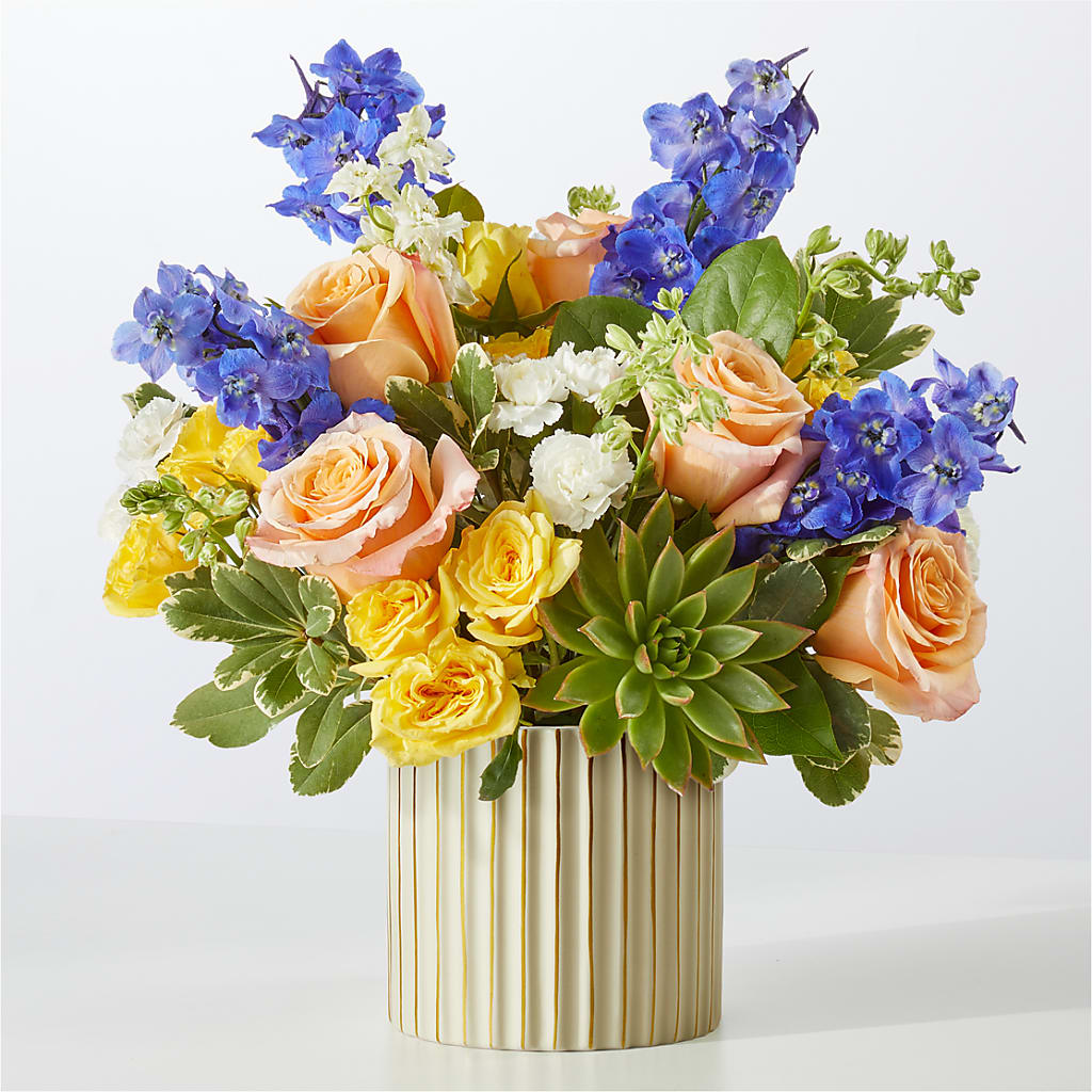 Cobalt Reverie Bouquet – Kiss Floral Llc, Conshohocken PA