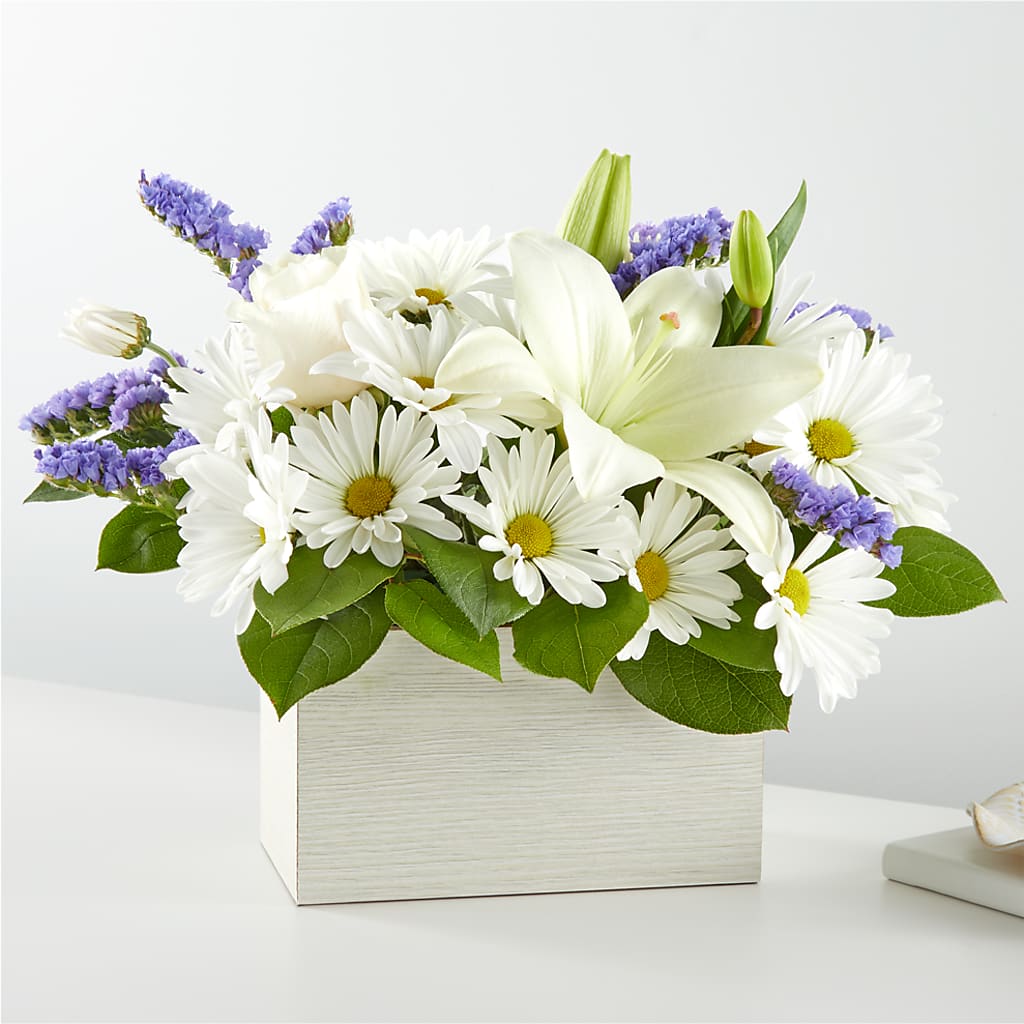 Beyond Blue Box Bouquet – Kiss Floral Llc, Conshohocken PA