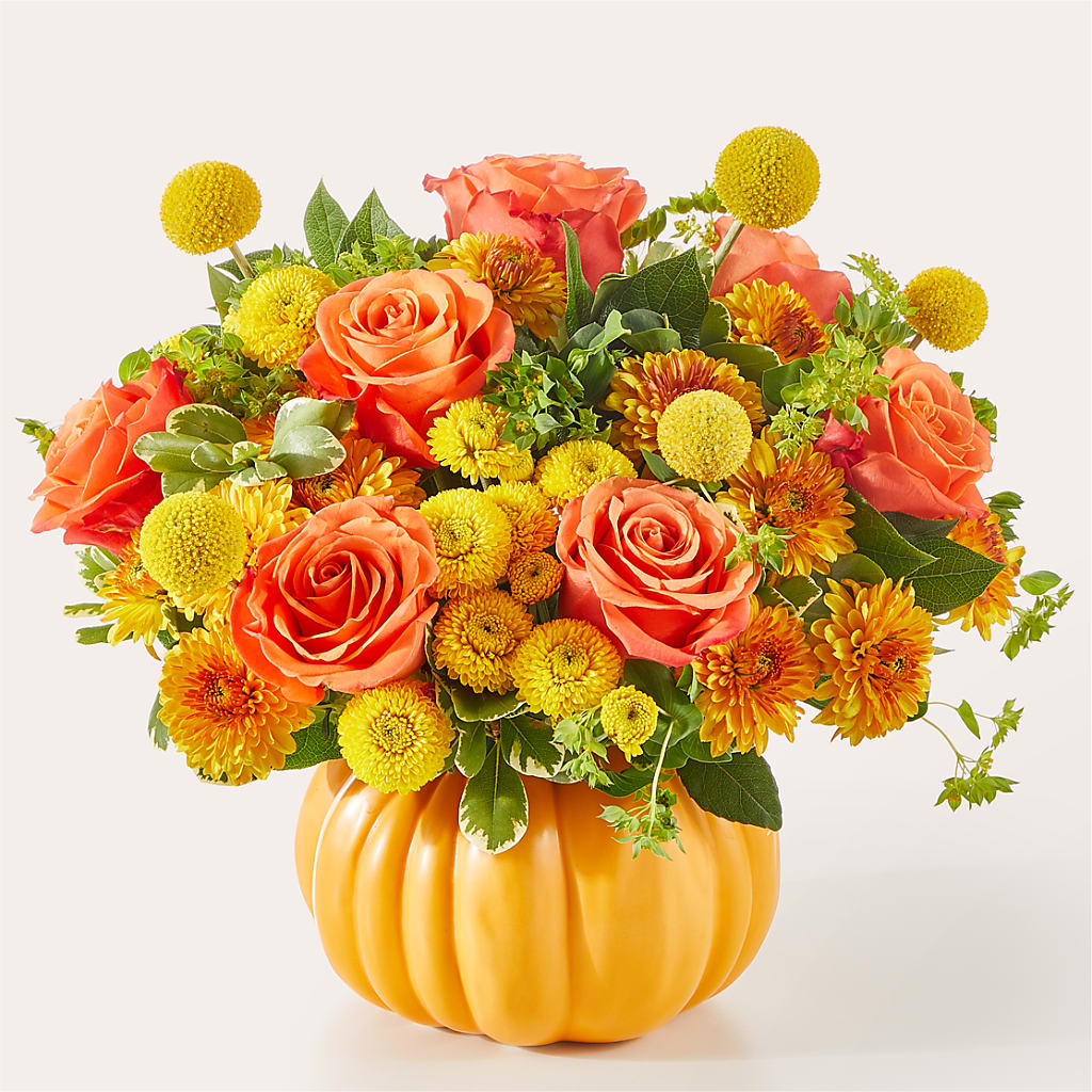 Gourdgeous Pumpkin – Kiss Floral Llc, Conshohocken PA