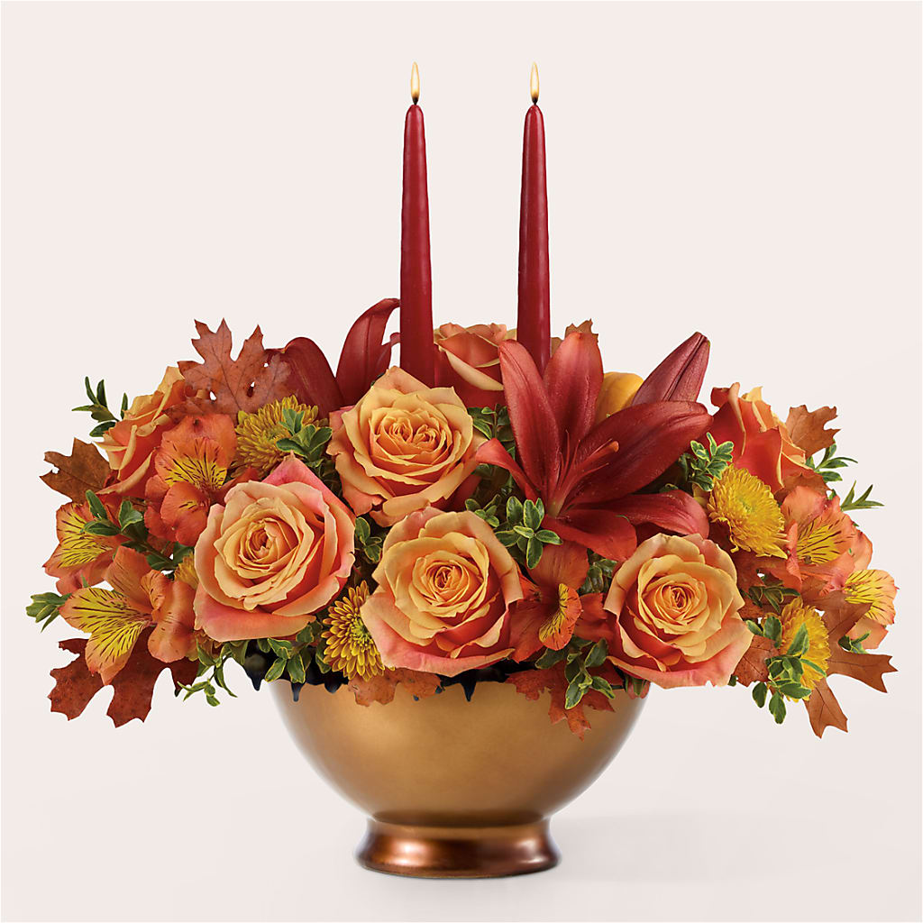 Harvest Table Centerpiece – Kiss Floral Llc, Conshohocken PA