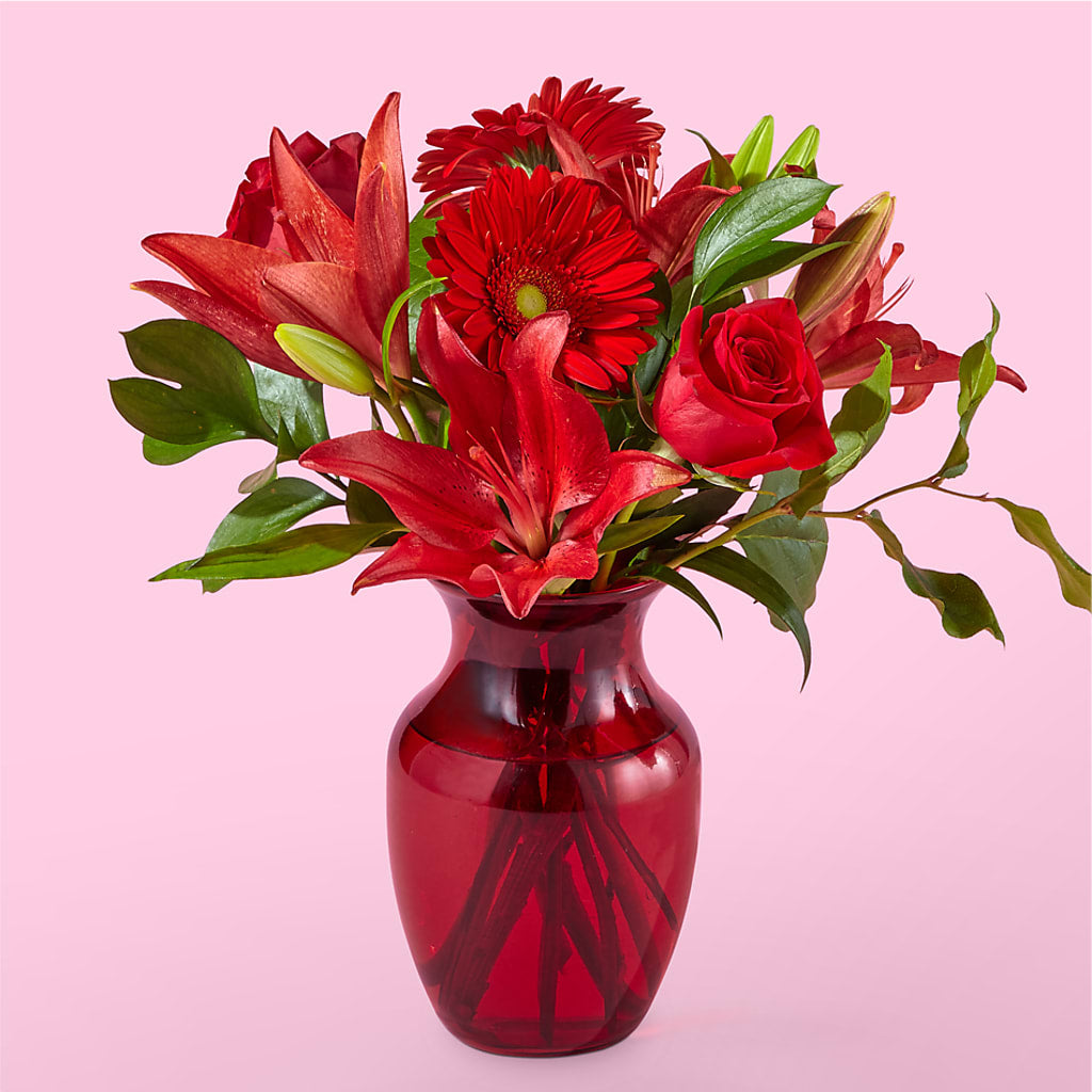 Burnin' Love Bouquet – Kiss Floral Llc, Conshohocken PA