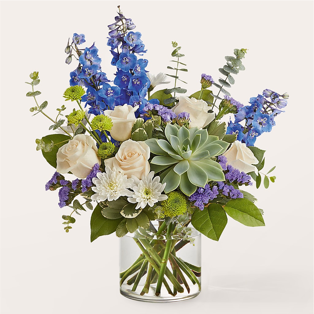 Cerulean Waves Bouquet – Kiss Floral Llc, Conshohocken PA