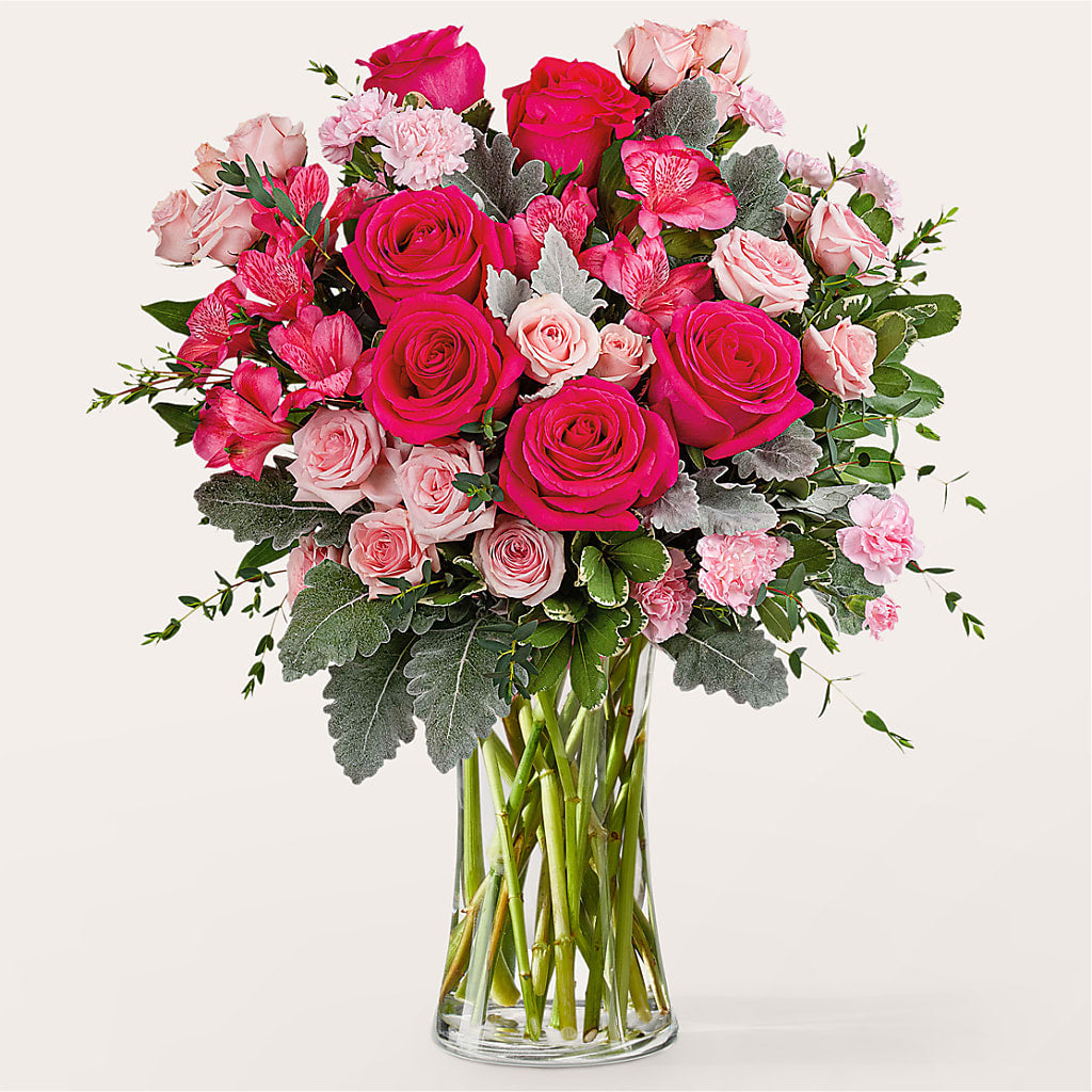 Tickled Pink Bouquet – Kiss Floral Llc, Conshohocken PA