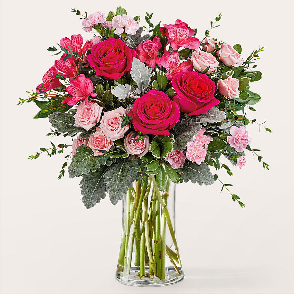 Tickled Pink Bouquet – Kiss Floral Llc, Conshohocken PA