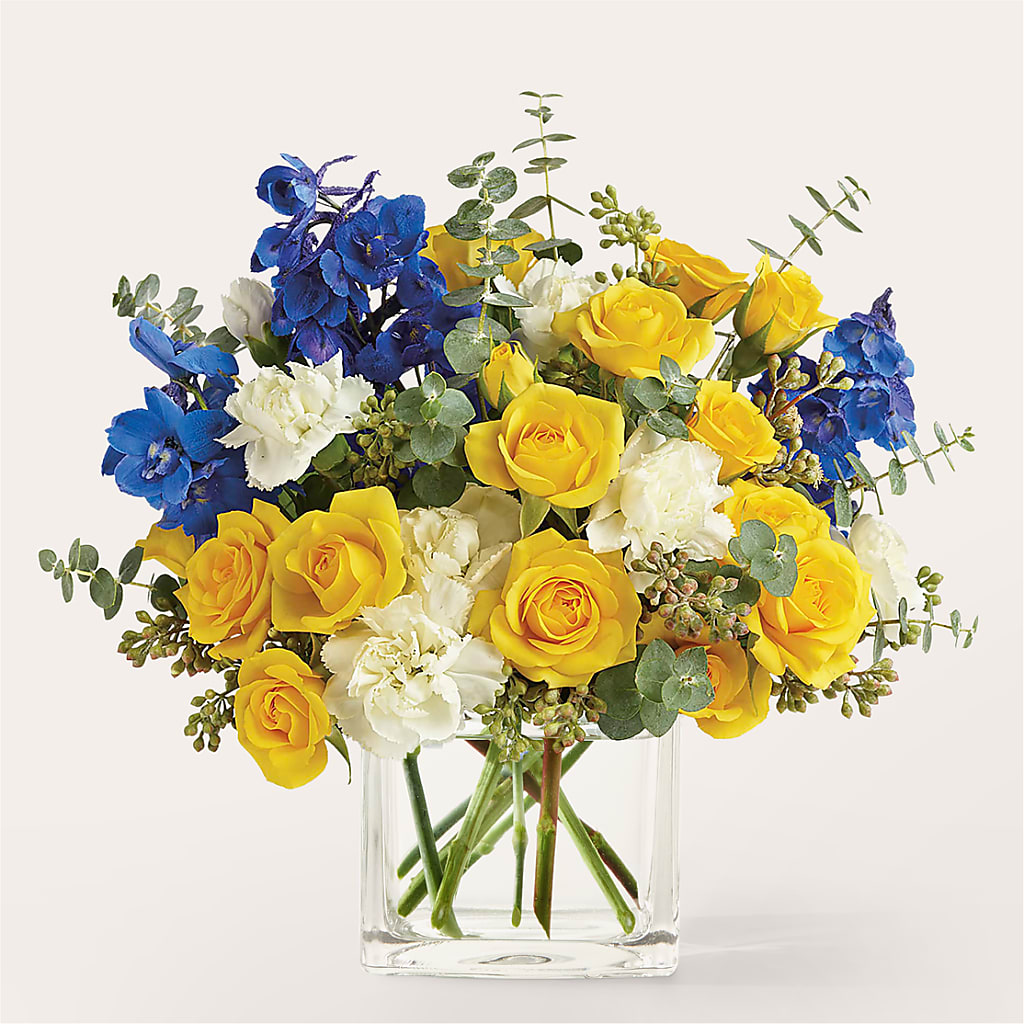 Sparkling Citrine Bouquet – Kiss Floral Llc, Conshohocken PA