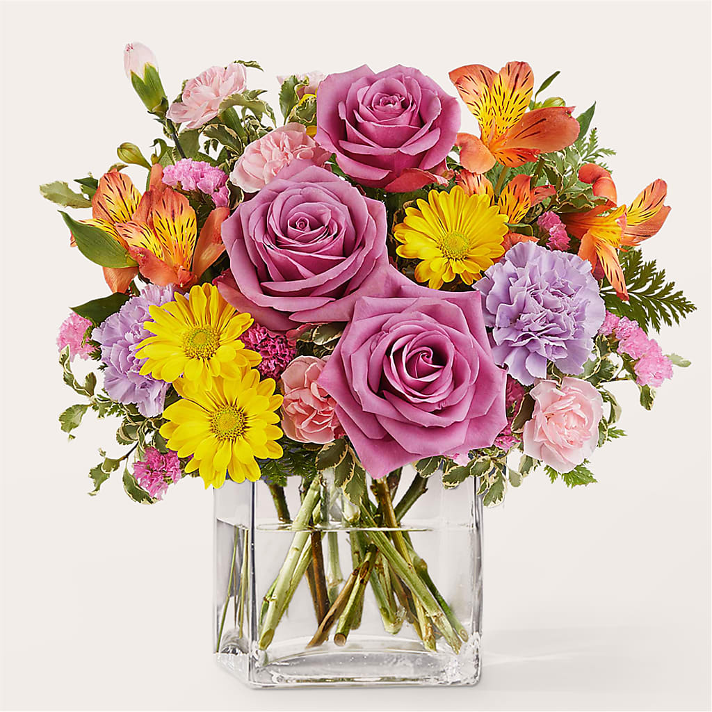 Shades of Happiness Bouquet – Kiss Floral Llc, Conshohocken PA
