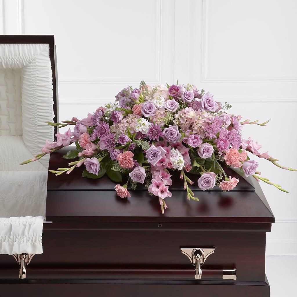 Immorata Casket Spray – Kiss Floral Llc, Conshohocken PA