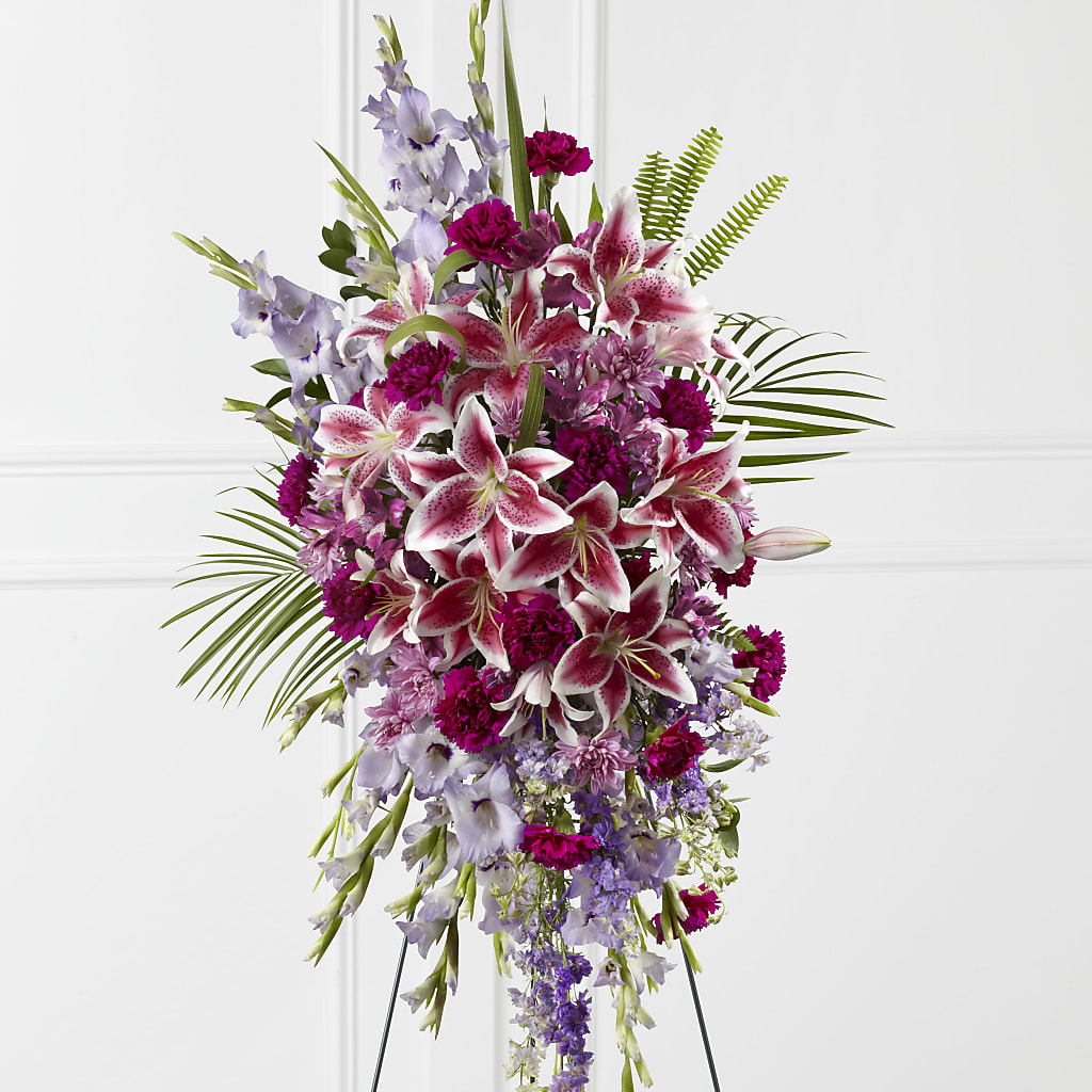 Tender Touch Standing Spray – Kiss Floral Llc, Conshohocken PA