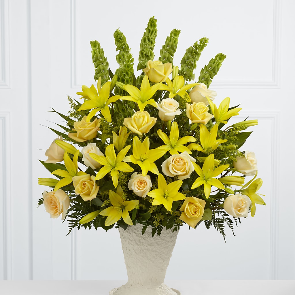 Golden Memories Arrangement – Kiss Floral Llc, Conshohocken PA