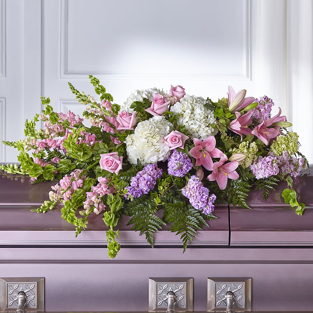 Life's Gratitude Casket Spray – Kiss Floral Llc, Conshohocken PA