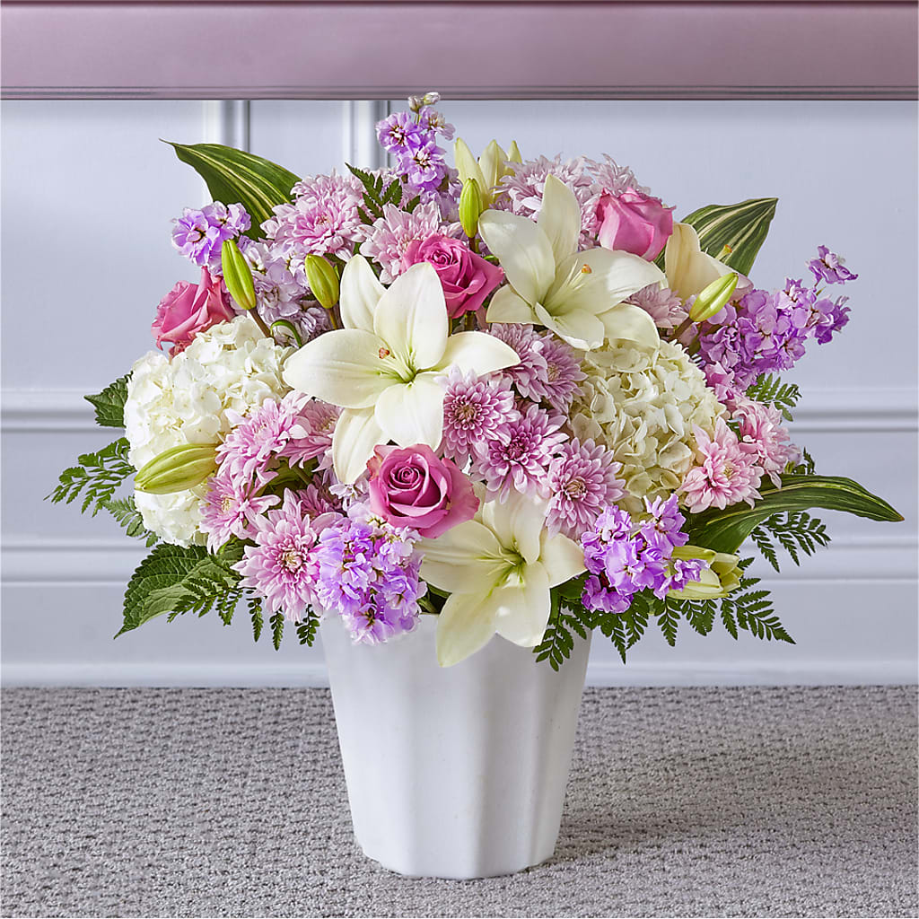 Heaven Sent Floor Basket – Kiss Floral Llc, Conshohocken PA