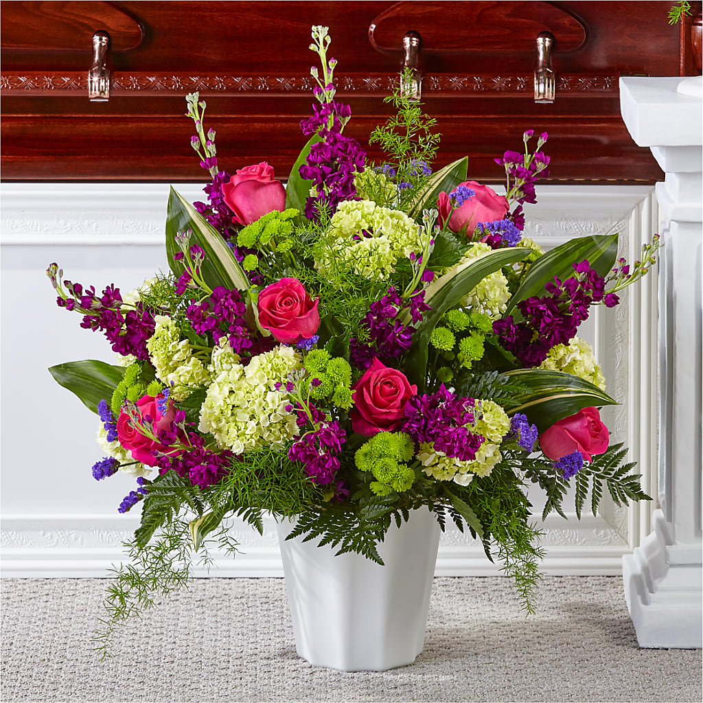 Beautiful Horizons Floor Basket – Kiss Floral Llc, Conshohocken PA