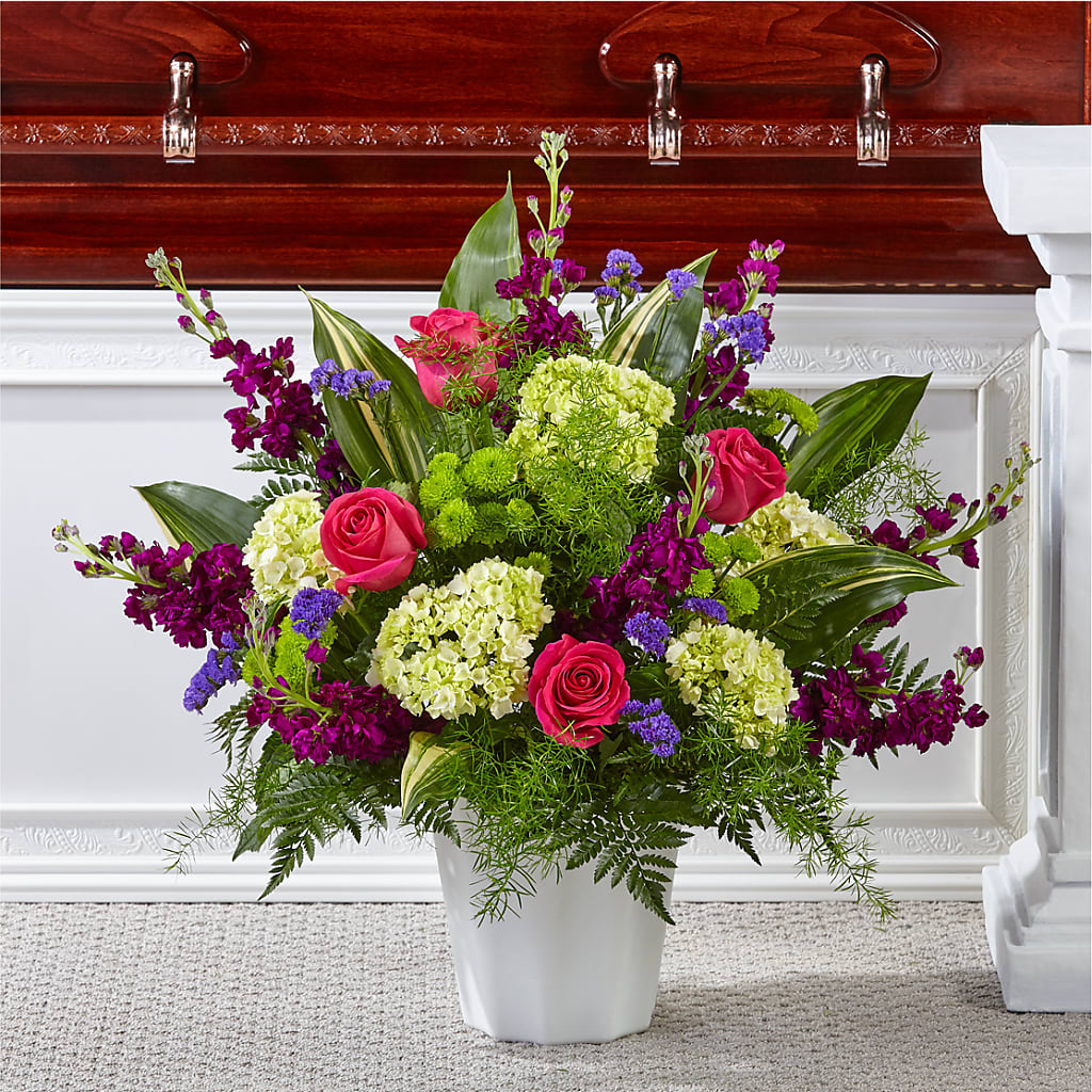 Beautiful Horizons Floor Basket – Kiss Floral Llc, Conshohocken PA