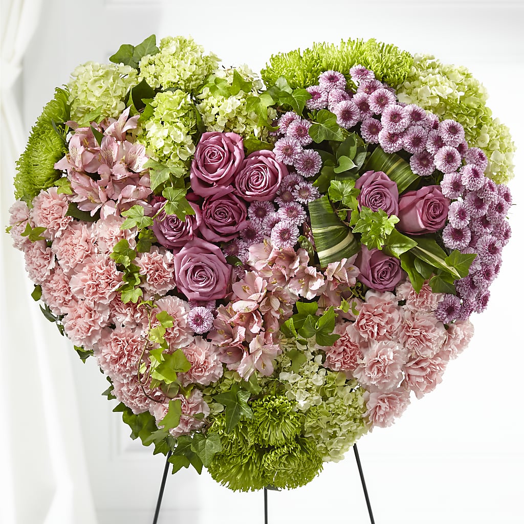 Heartwarming Standing Heart – Kiss Floral Llc, Conshohocken PA