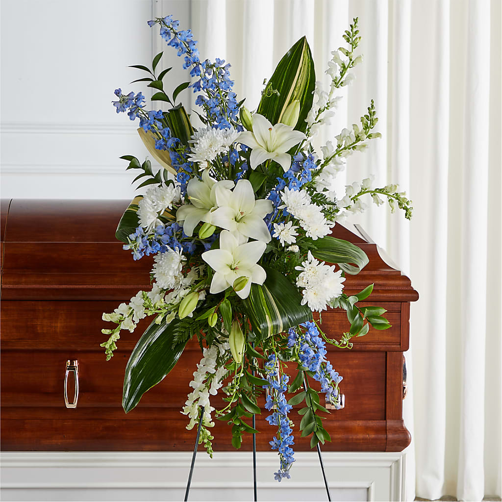 Eternal Impressions Standing Spray – Kiss Floral Llc, Conshohocken PA