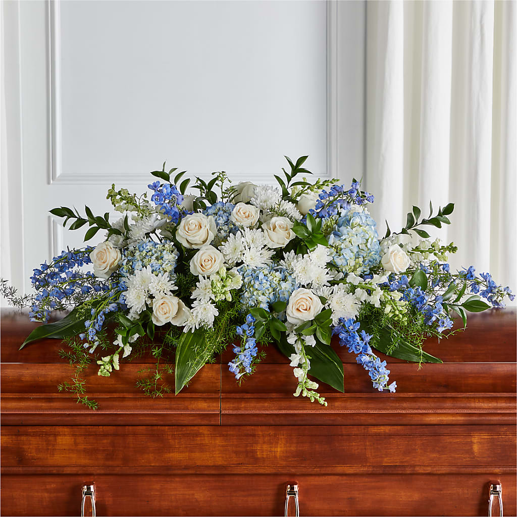 Timeless Essence Casket Spray – Kiss Floral Llc, Conshohocken PA