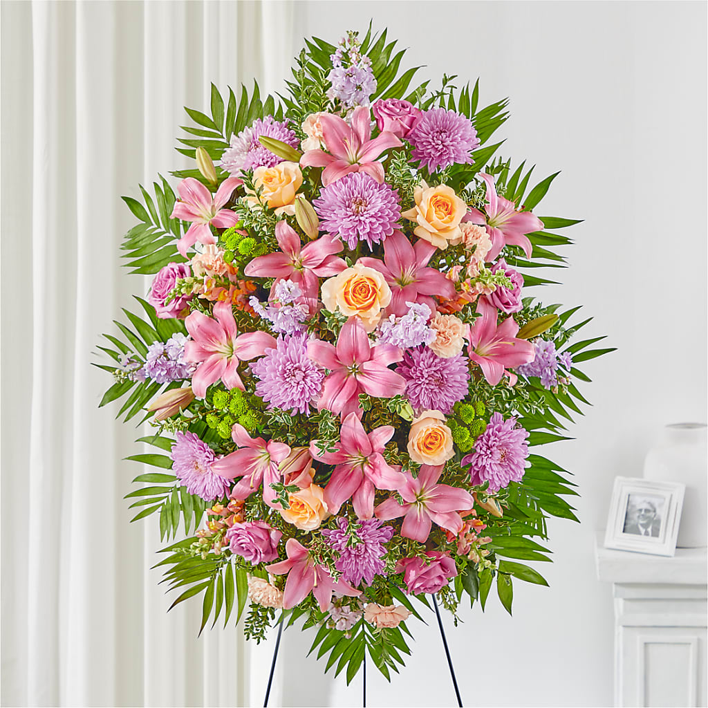 Love & Light Standing Spray – Kiss Floral Llc, Conshohocken PA