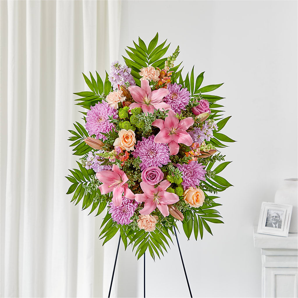 Love & Light Standing Spray – Kiss Floral Llc, Conshohocken PA