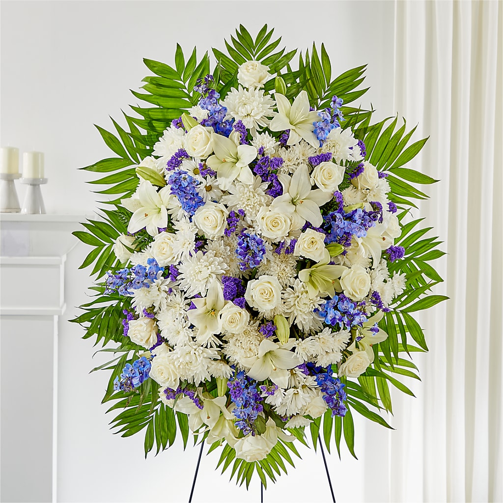 At Rest Standing Spray – Kiss Floral Llc, Conshohocken PA