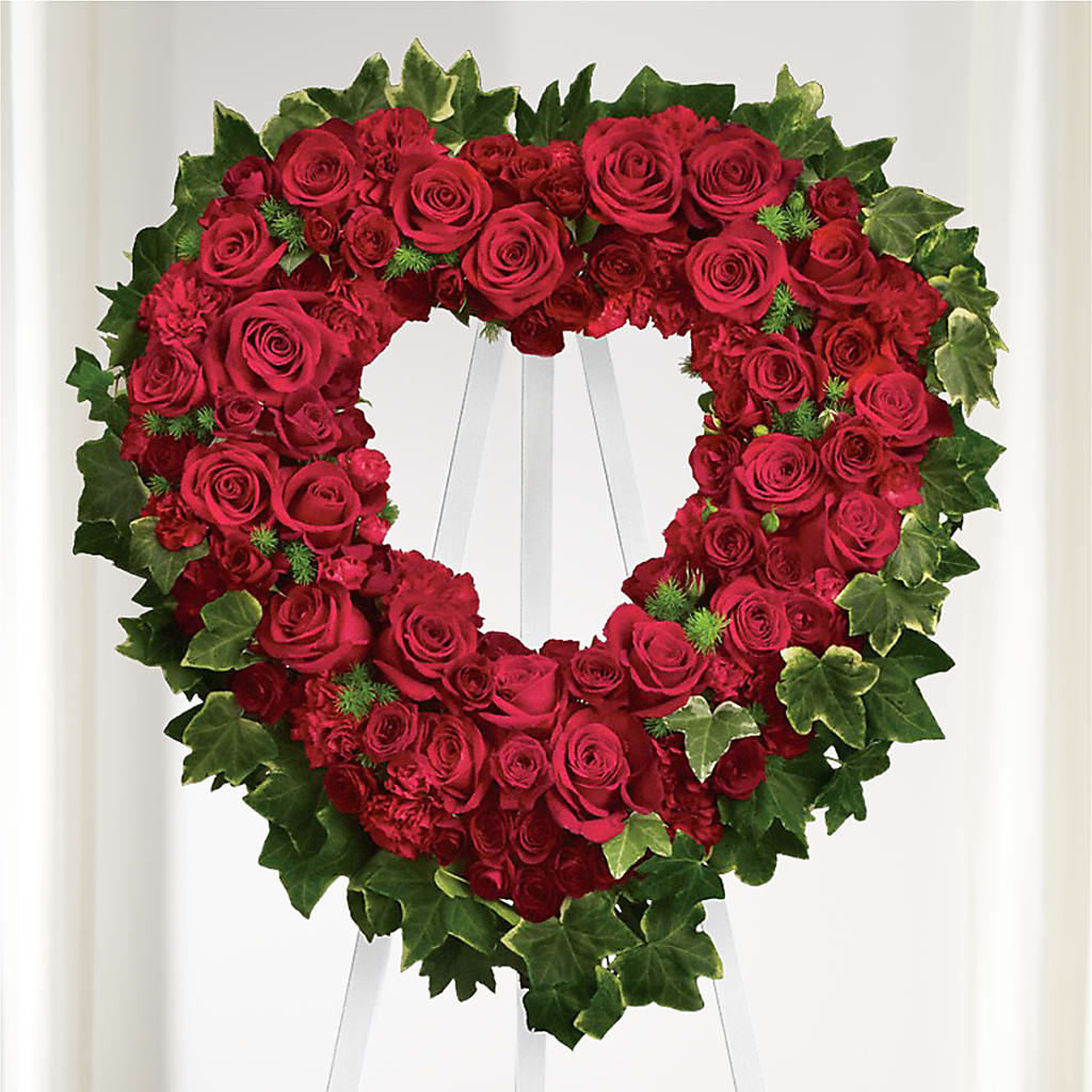 Wholehearted Standing Spray – Kiss Floral Llc, Conshohocken PA
