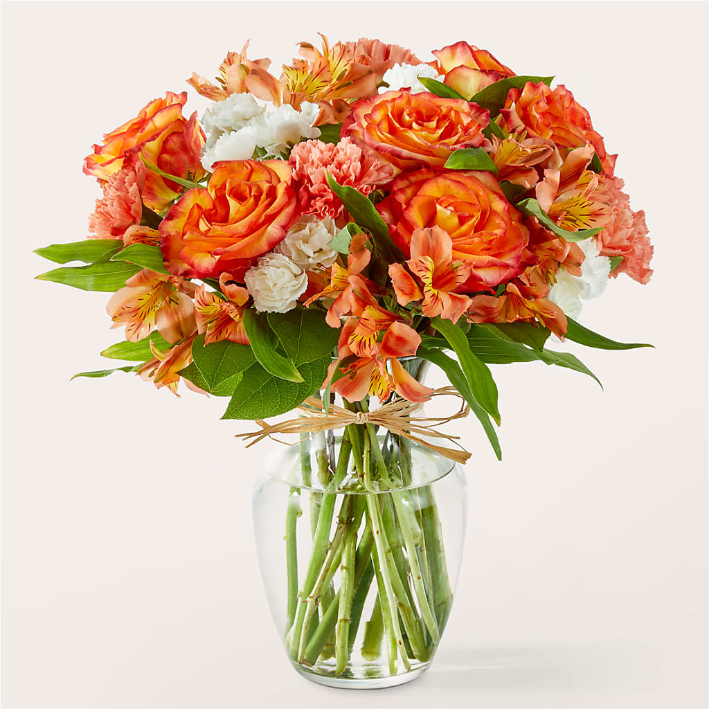 Apricot Glow Bouquet – Kiss Floral Llc, Conshohocken PA