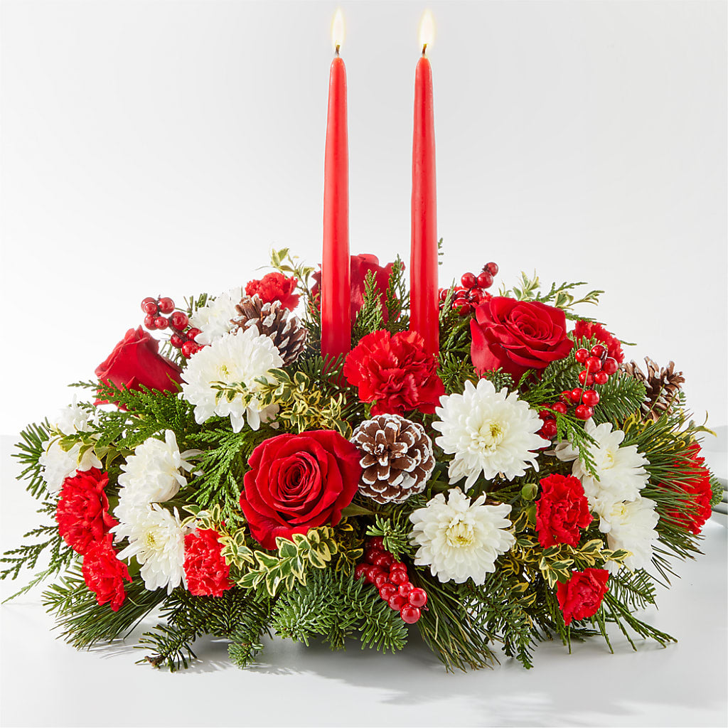 Holiday Soiree Centerpiece – Kiss Floral Llc, Conshohocken PA