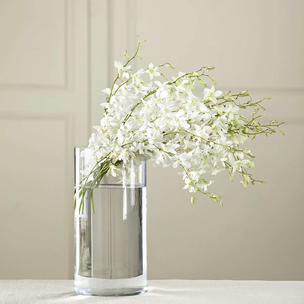 White Dendrobium Bouquet – Kiss Floral Llc, Conshohocken PA