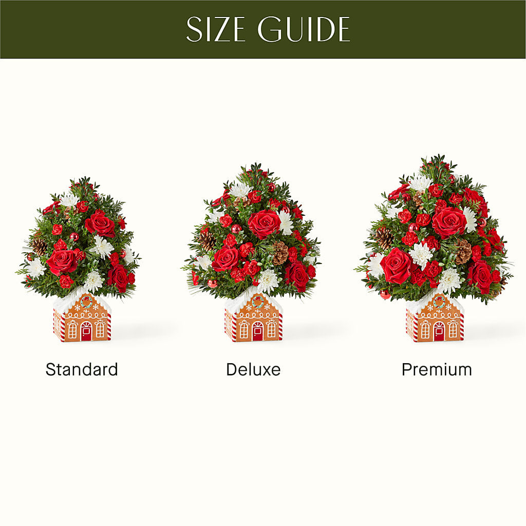 Spiced Gingerbread Tree –  Kiss Floral Llc, Conshohocken PA