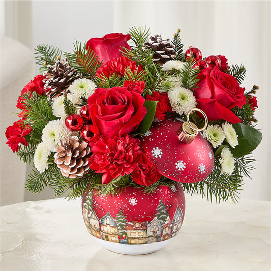 Christmas Carols Ornament –  Kiss Floral Llc, Conshohocken PA