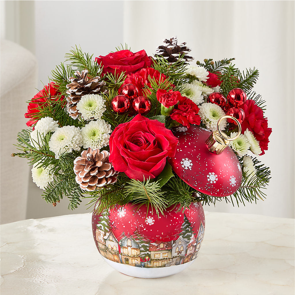 Christmas Carols Ornament –  Kiss Floral Llc, Conshohocken PA