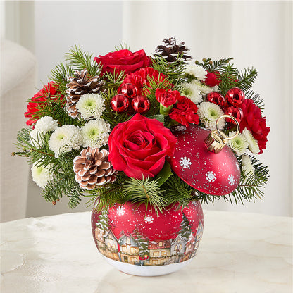 Christmas Carols Ornament –  Kiss Floral Llc, Conshohocken PA