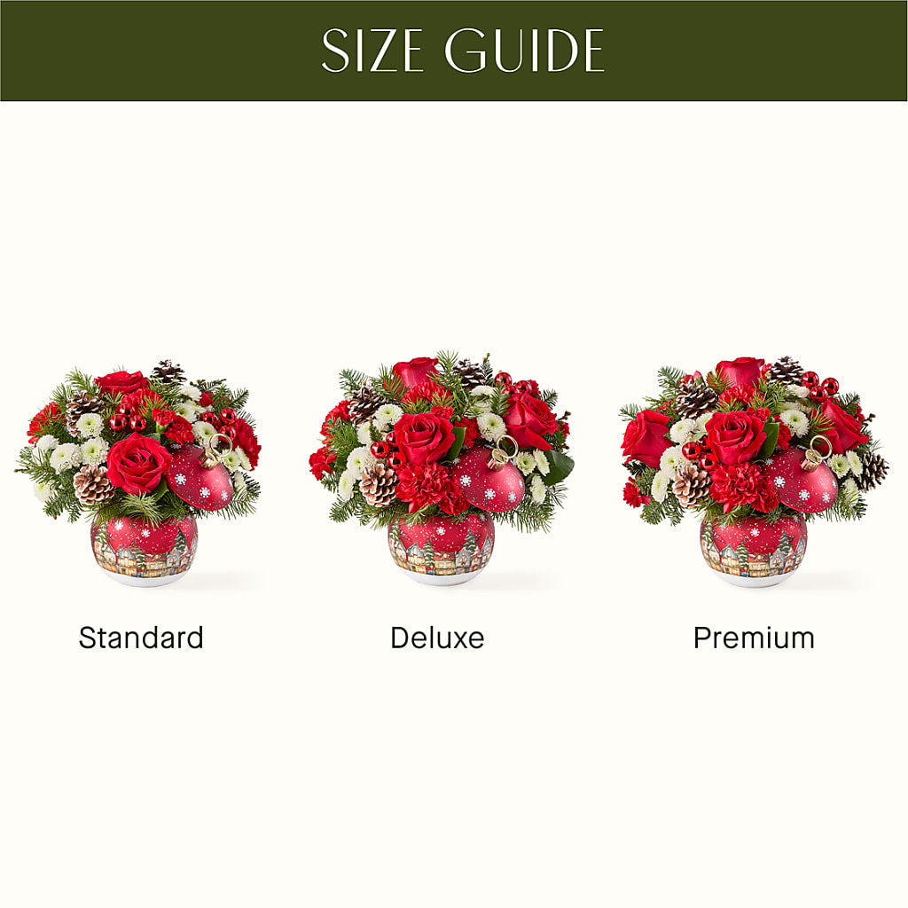 Christmas Carols Ornament –  Kiss Floral Llc, Conshohocken PA