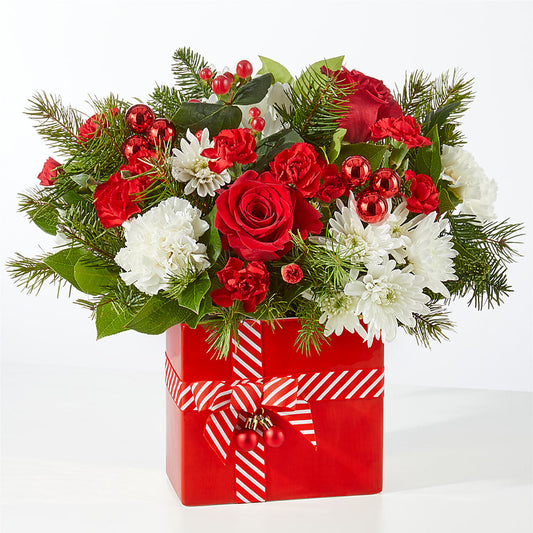 Presents Under the Tree Bouquet –  Kiss Floral Llc, Conshohocken PA