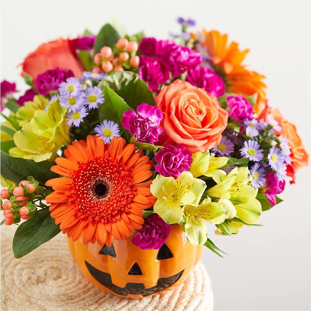 Tricks & Treats Pumpkin –  Kiss Floral Llc, Conshohocken PA