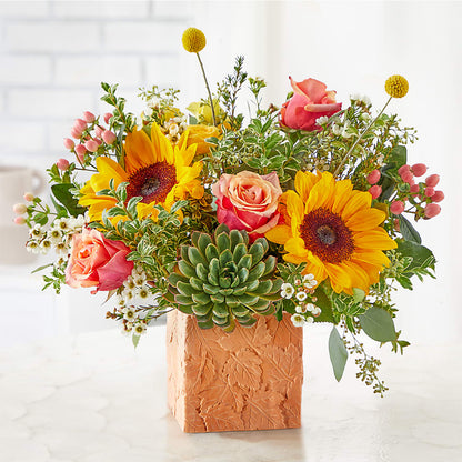 Sunflower Season Bouquet –  Kiss Floral Llc, Conshohocken PA