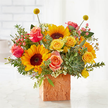Sunflower Season Bouquet –  Kiss Floral Llc, Conshohocken PA