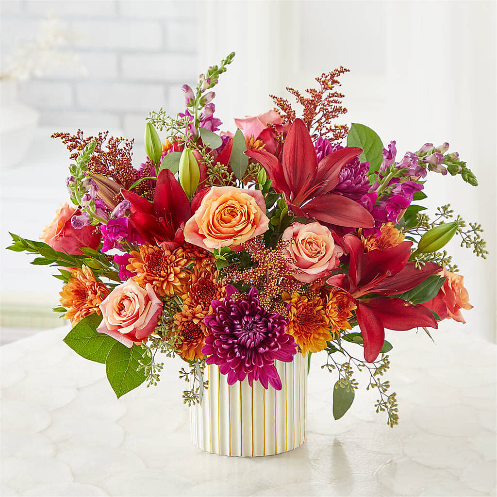 Burgundy Landscape Bouquet –  Kiss Floral Llc, Conshohocken PA