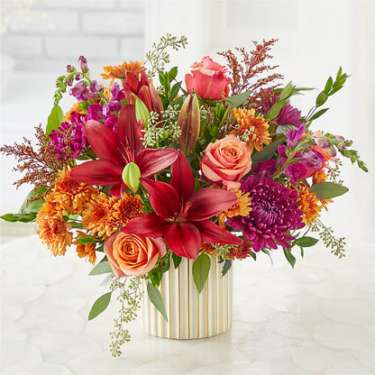 Burgundy Landscape Bouquet –  Kiss Floral Llc, Conshohocken PA