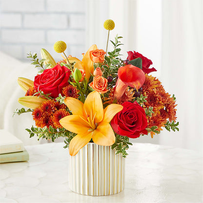 Scarlet Skies Bouquet –  Kiss Floral Llc, Conshohocken PA