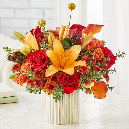 Scarlet Skies Bouquet –  Kiss Floral Llc, Conshohocken PA