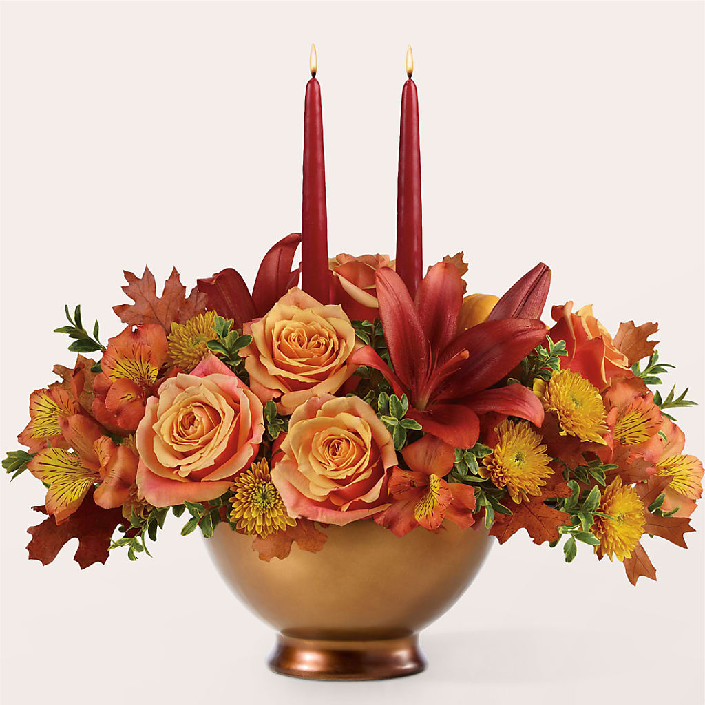 Harvest Table Centerpiece –  Kiss Floral Llc, Conshohocken PA