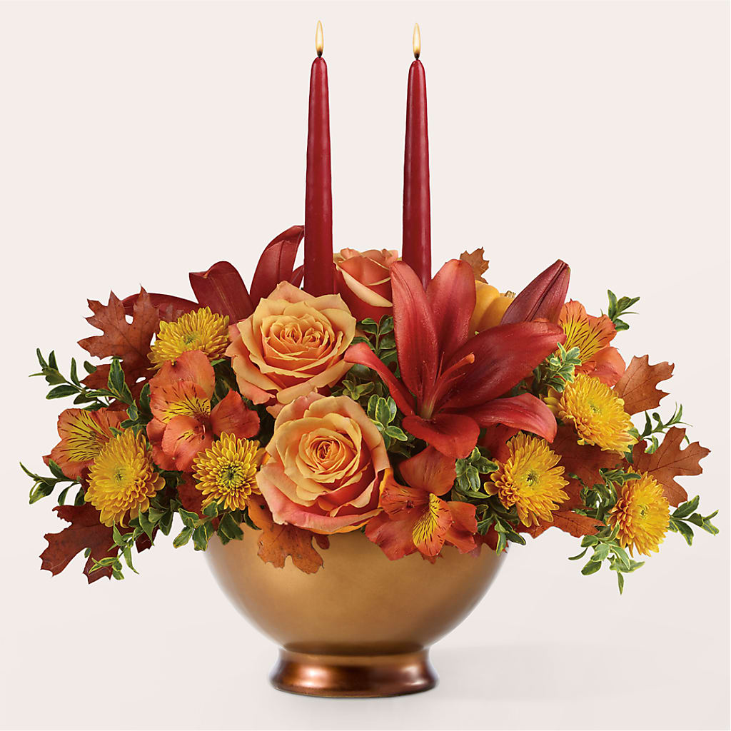 Harvest Table Centerpiece –  Kiss Floral Llc, Conshohocken PA