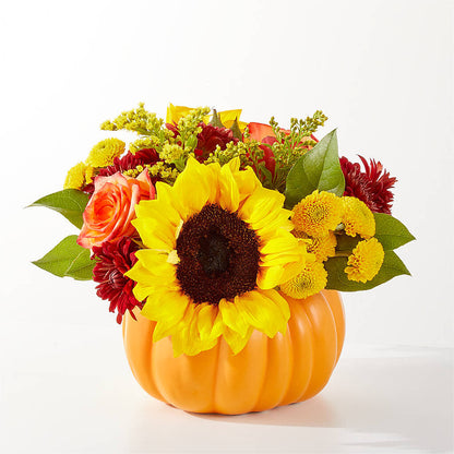 Golden Gourd Pumpkin Bouquet –  Kiss Floral Llc, Conshohocken PA