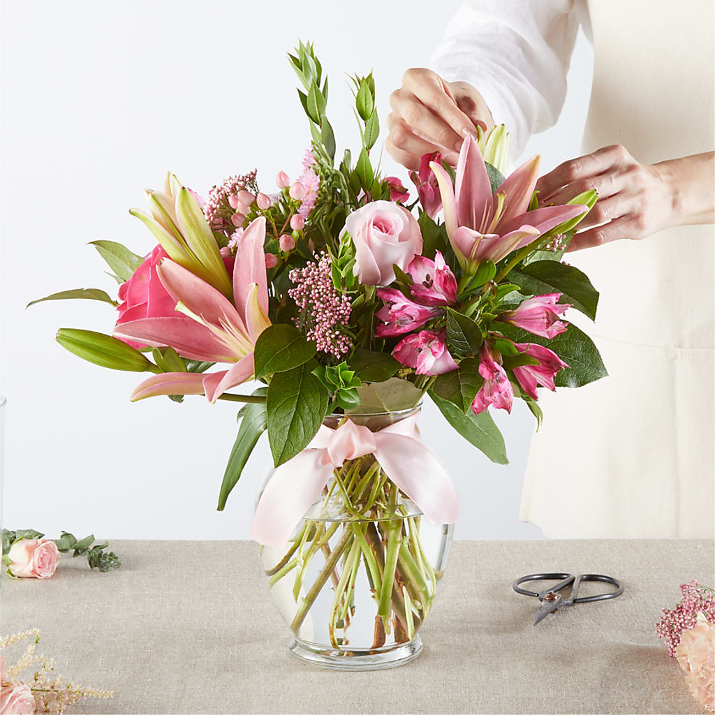 Pink Ribbon - A Florist Original –  Kiss Floral Llc, Conshohocken PA