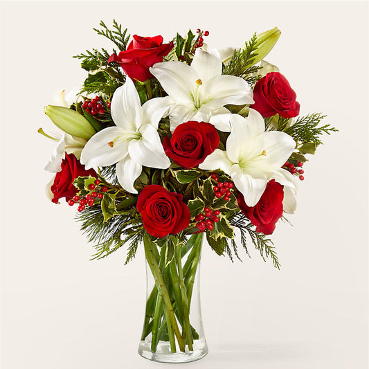 Sparkling Snowflakes Bouquet –  Kiss Floral Llc, Conshohocken PA