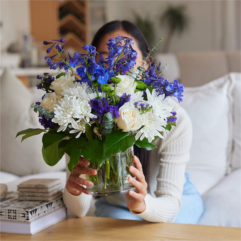 Cerulean Waves Bouquet –  Kiss Floral Llc, Conshohocken PA