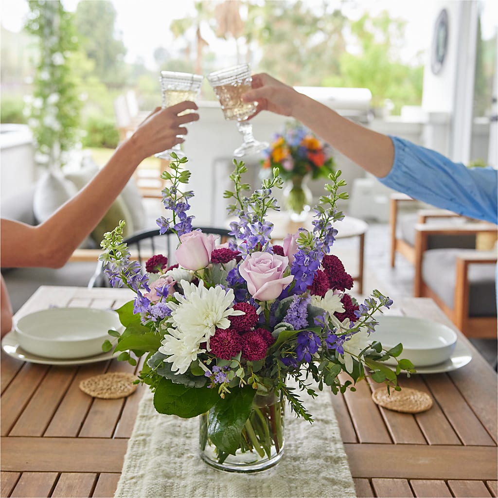 Violet Frost Bouquet –  Kiss Floral Llc, Conshohocken PA