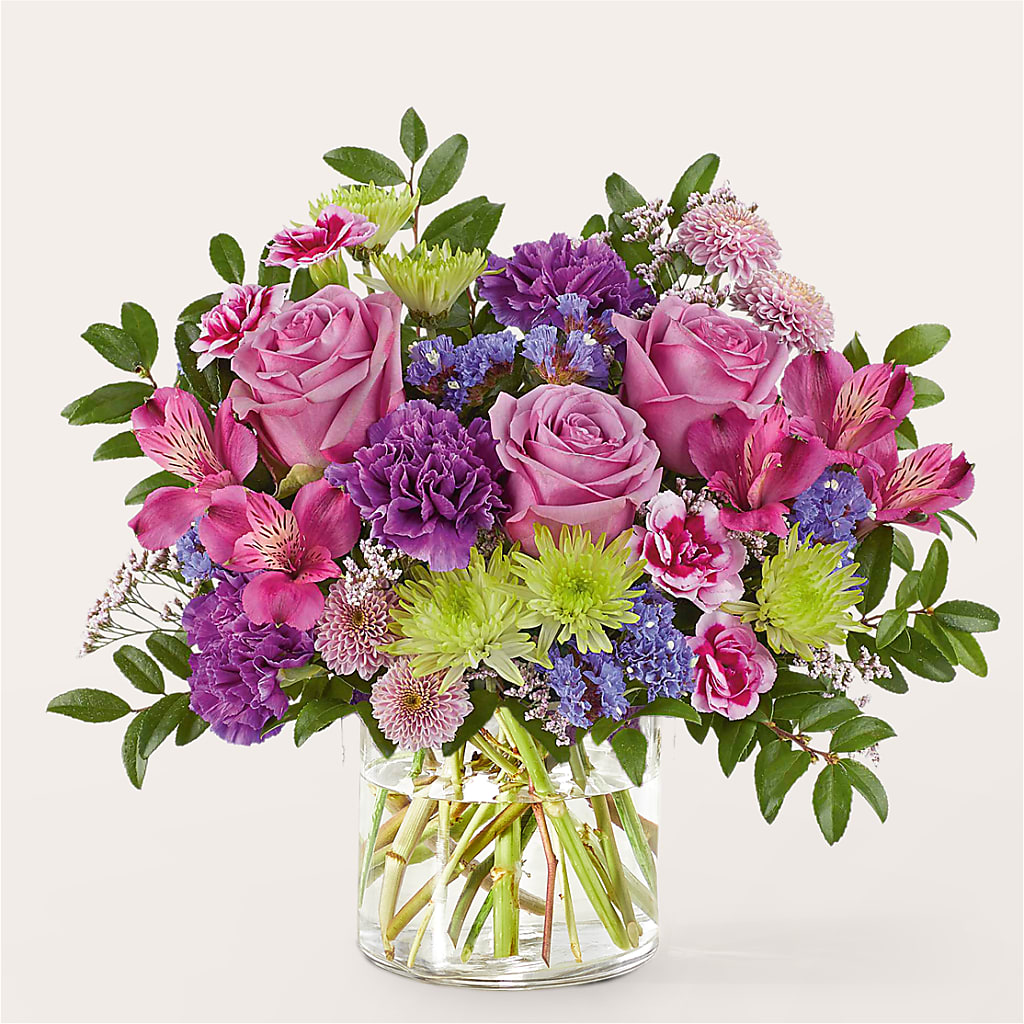 Glass Half Full Bouquet –  Kiss Floral Llc, Conshohocken PA